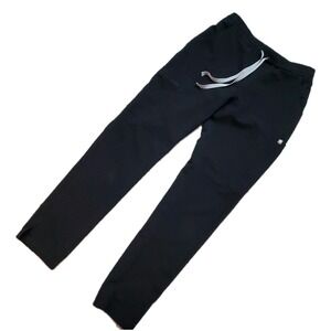 FIGS Women's Yola Skinny Scrub Pants Black Size XS TW2000R Extra Small
